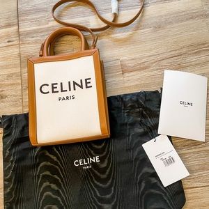 Celine Mini Cabas Vertical Handbag